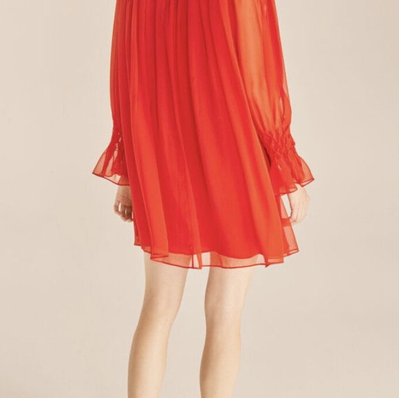 Rebecca Taylor Mock Neck Dress - Picture 3 of 4